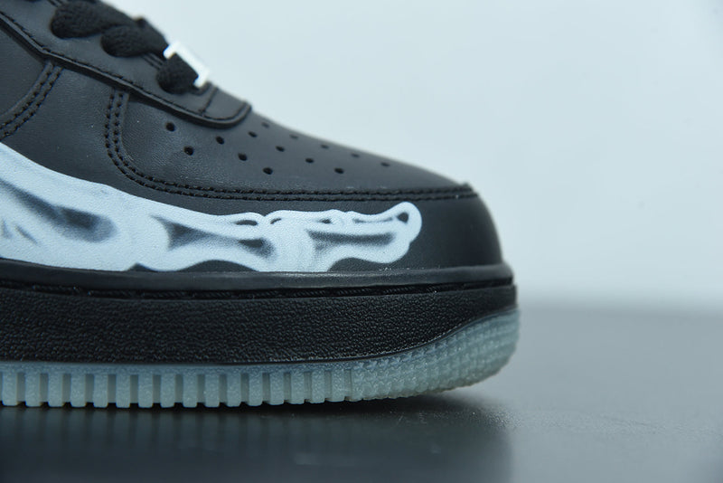 Nike Air Force 1 QS "Black Skeleton"