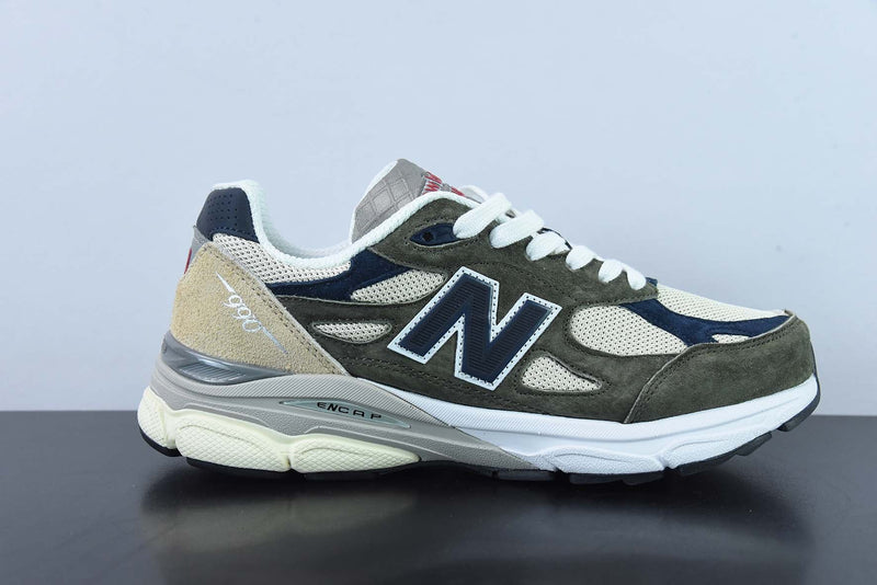New Balance 990v3 MiUSA "Grey Blue Olive"