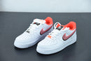 Nike Air Force 1 LV8 GS Double Swoosh White Bright Crimson