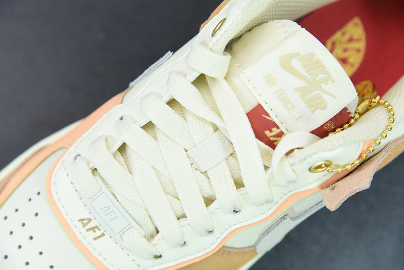 Nike  Air Force 1 Shandow Cashmere Orange Chalck