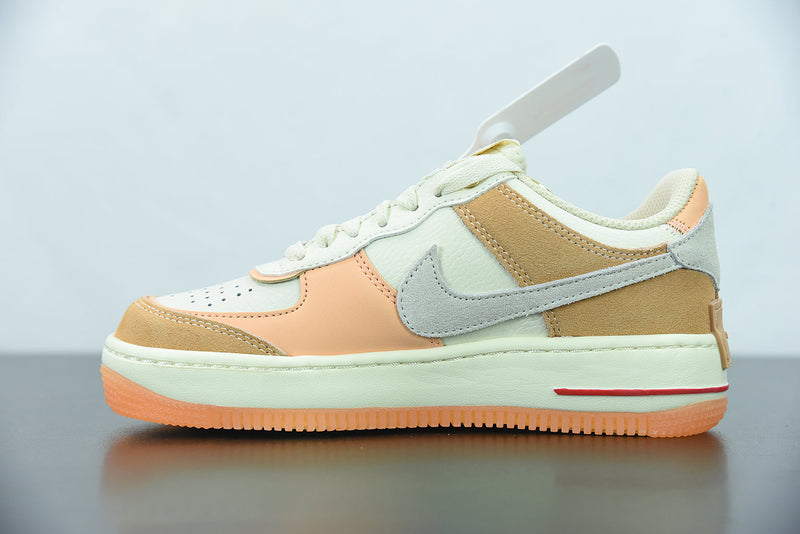 Nike  Air Force 1 Shandow Cashmere Orange Chalck