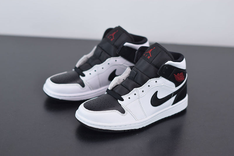 Nike Air Jordan 1 Mid Reverse Black Toe