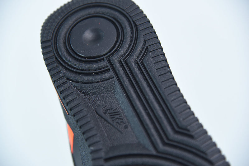 Nike Air Force 1 LV8 KSA GS Black Total Orange