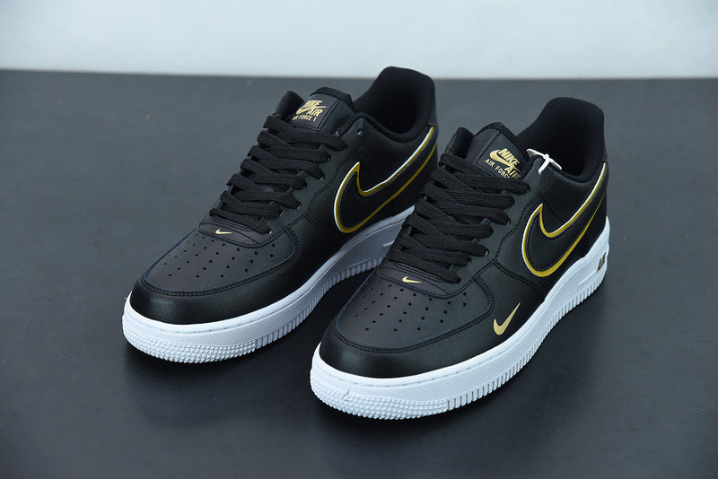 Nike Air Force 1 Low Black Metalic Gold