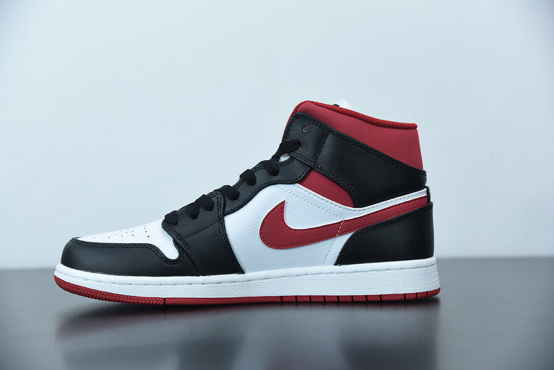 Nike Air Jordan 1 Mid Gym Red Black White