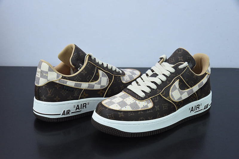 Nike Air Force 1 Low x Louis Vuitton x Off-White "Coffee"
