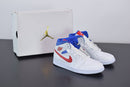 Nike Air Jordan 1 Mid White Red Royal