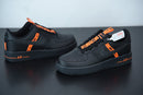 Nike Air Force 1 LV8 KSA GS Black Total Orange