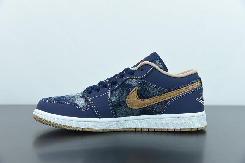Nike Air Jordan 1 Low "Denim Midnight Navy"
