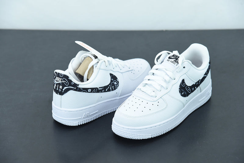 Nike Air Force 1 Low Essential White Black Paisley