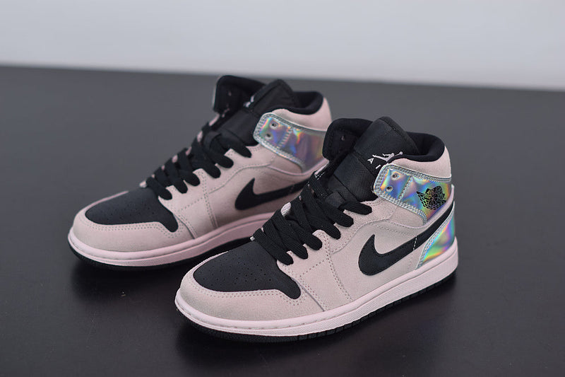 Nike Air Jordan 1 Mid "Dirty Powder Iridescent"