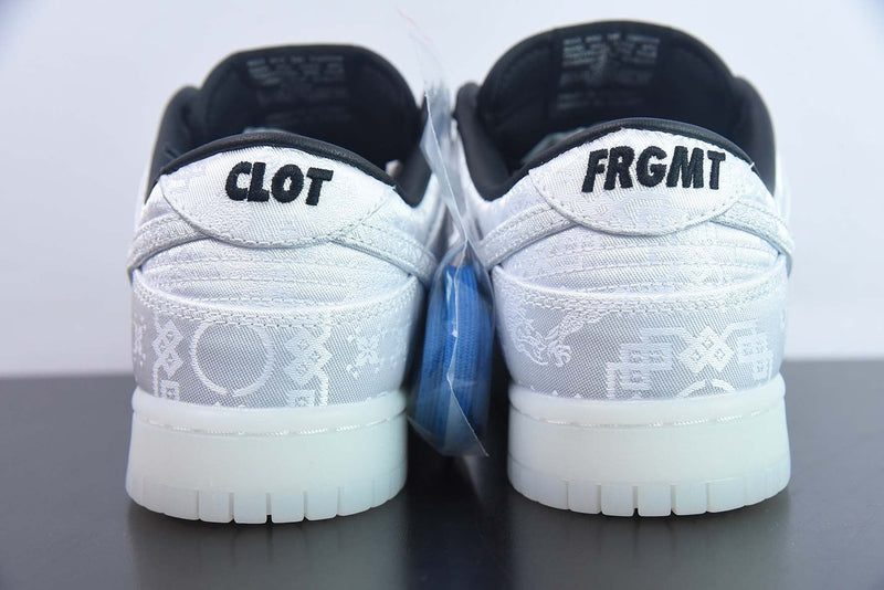 Nike Dunk Low  CLOT "Fragment White"