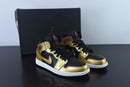 Nike Air Jordan 1 Mid SE  "Metallic Gold Black"