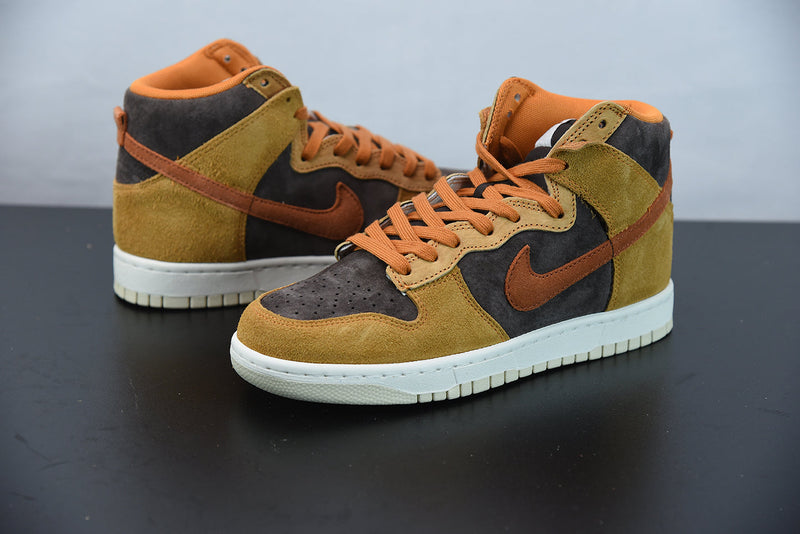 Nike Dunk High "Dark Curry"