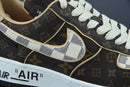 Nike Air Force 1 Low x Louis Vuitton x Off-White "Coffee"