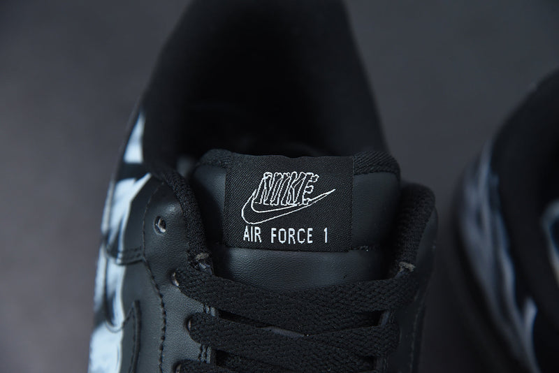 Nike Air Force 1 QS "Black Skeleton"