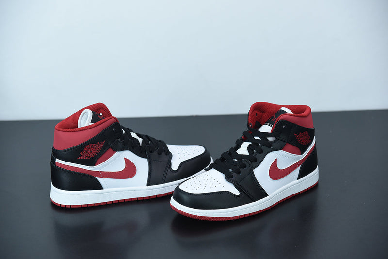 Nike Air Jordan 1 Mid Gym Red Black White