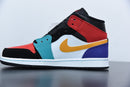 Nike Air Jordan 1 Mid Bred "Multi-Color"