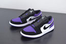 Nike Air Jordan 1 Low Court Purple White - futurerunners